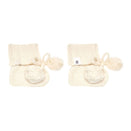 Snuggle Hunny Organic Cotton Knit Booties - Cream