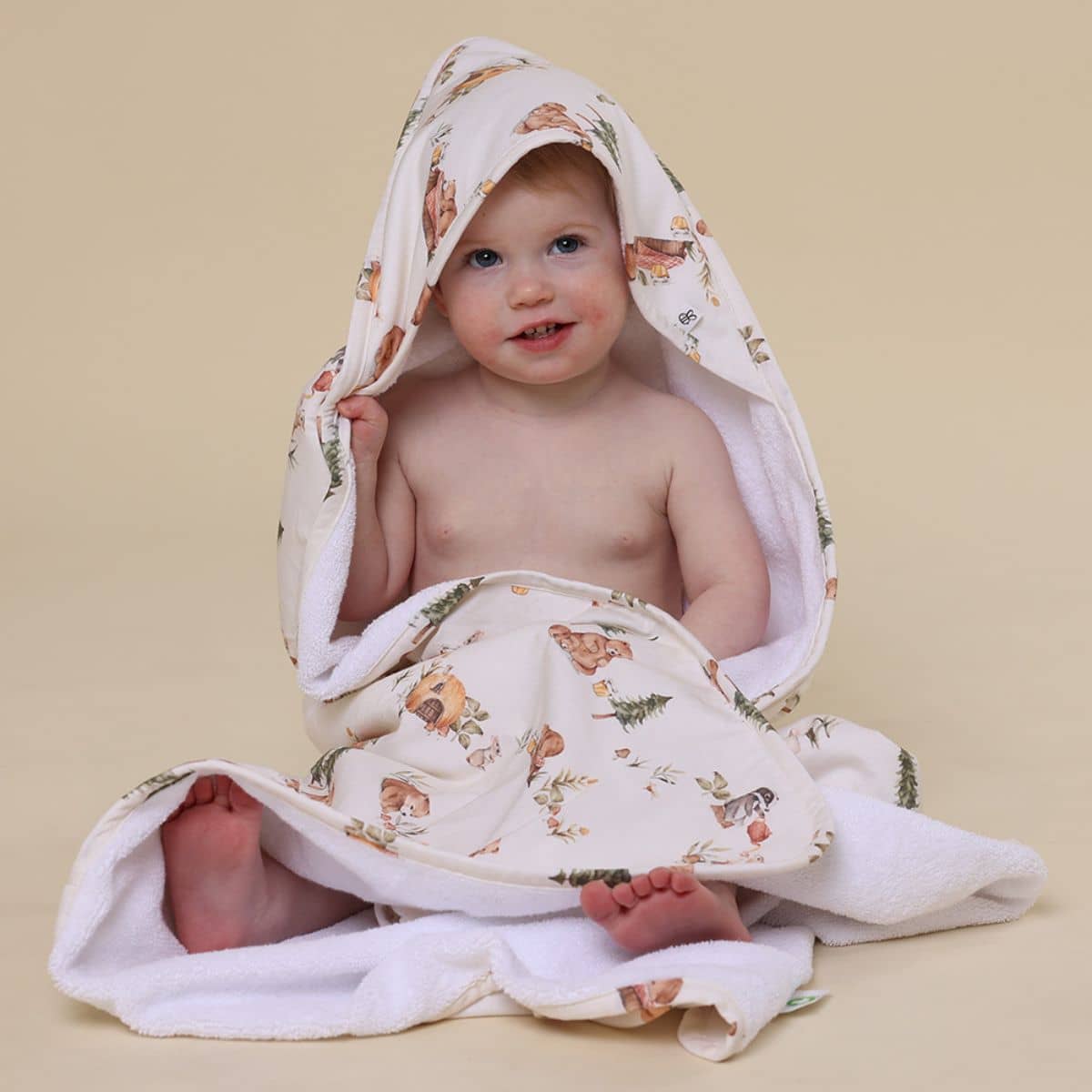 Snuggle Hunny Hooded Baby Towel - Bears