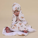 Snuggle Hunny Hooded Baby Towel - Bears