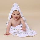 Snuggle Hunny Hooded Baby Towel - Dog Park