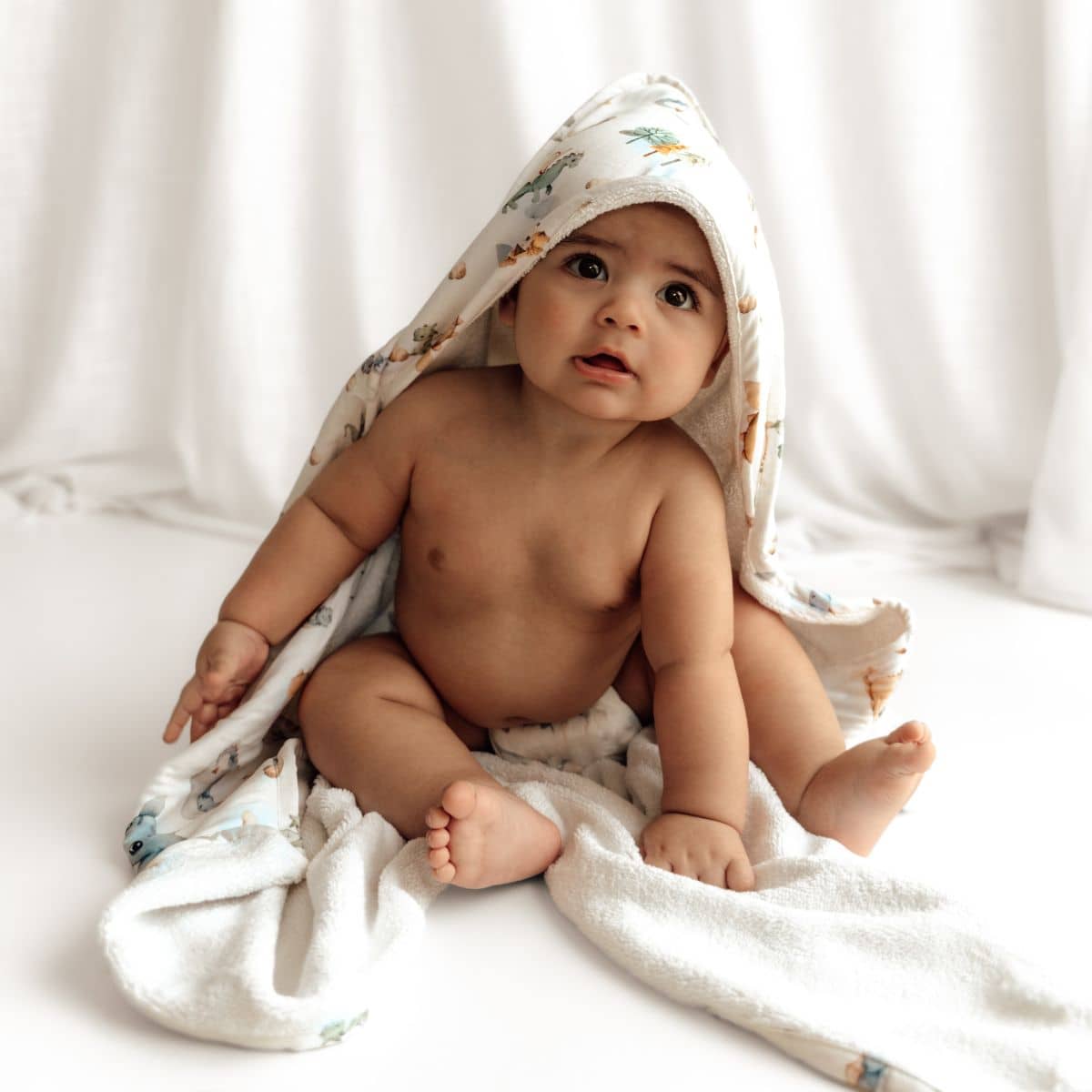 Snuggle Hunny Hooded Baby Towel - Dragon