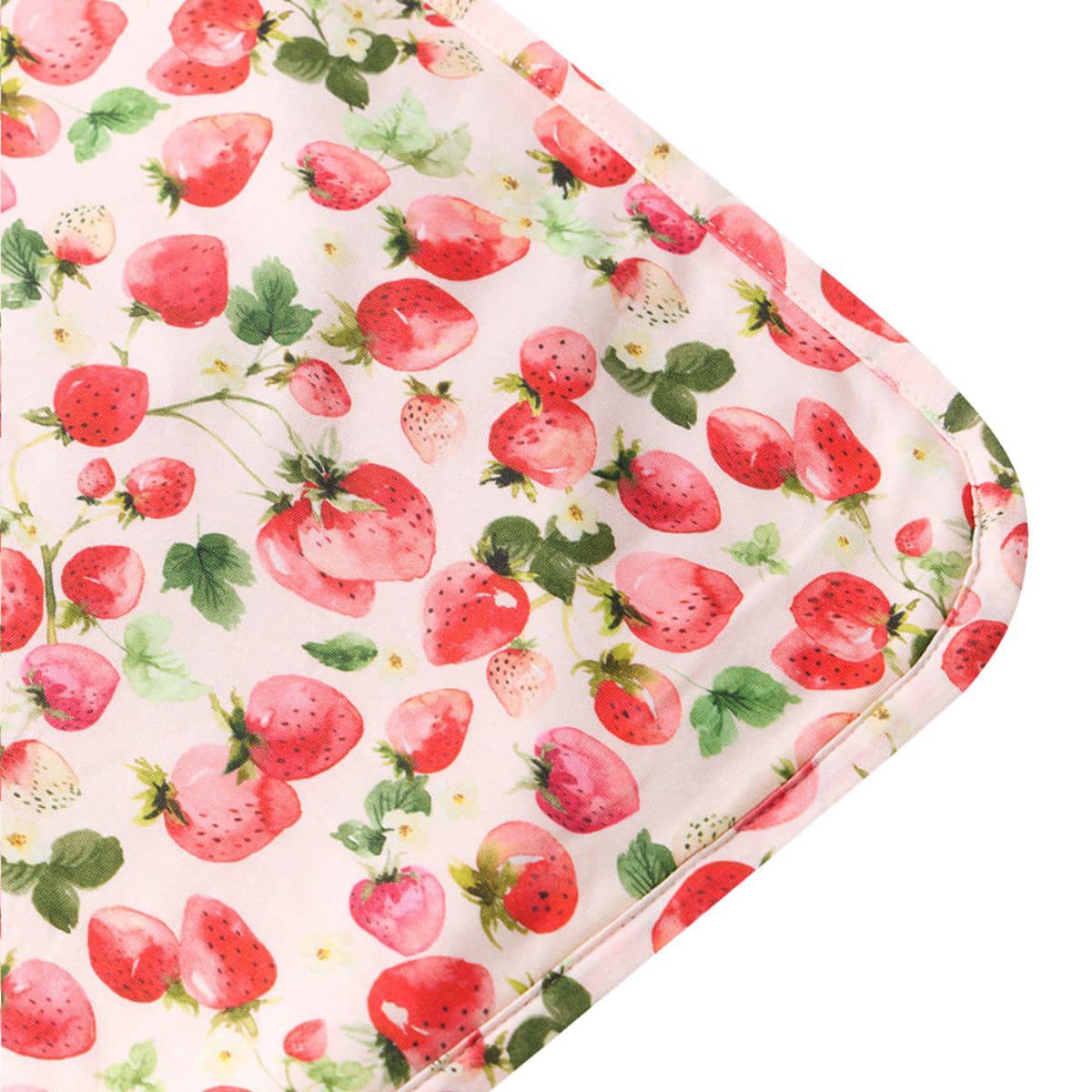 Snuggle Hunny Hooded Baby Towel - Strawberry