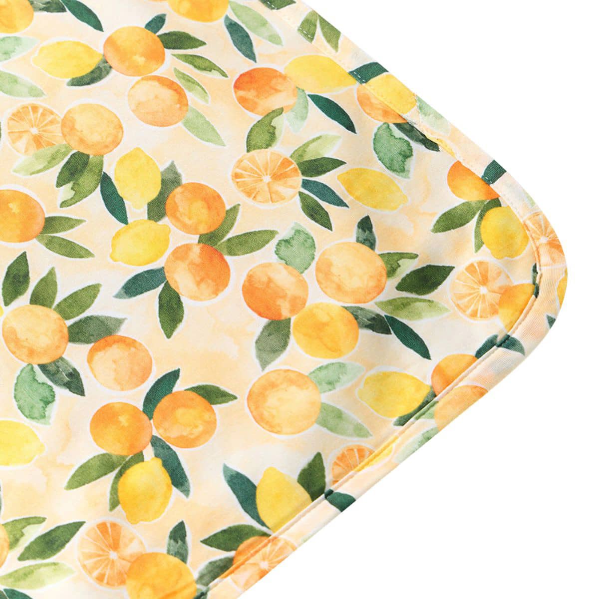Snuggle Hunny Hooded Baby Towel - Sunny Citrus
