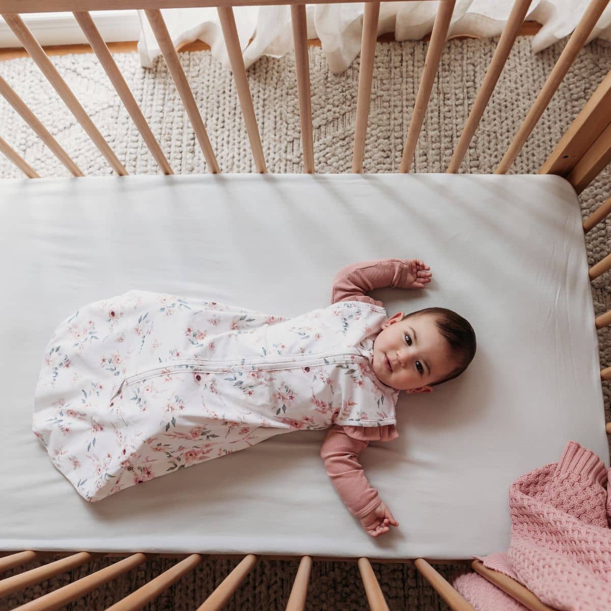 Snuggle Hunny Organic Jersey Sleeping Bag 1.0 TOG - Camille