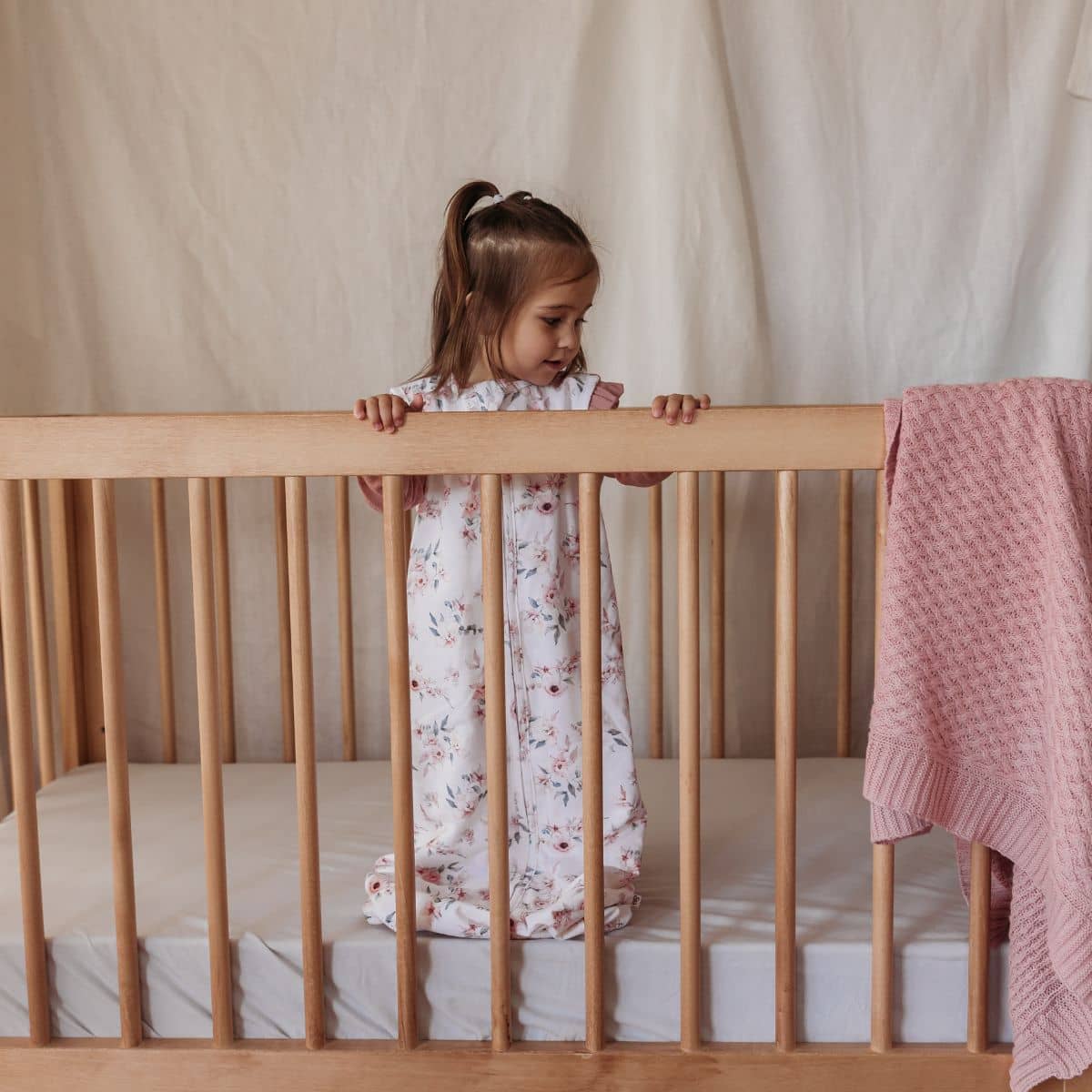 Snuggle Hunny Organic Jersey Sleeping Bag 1.0 TOG - Camille