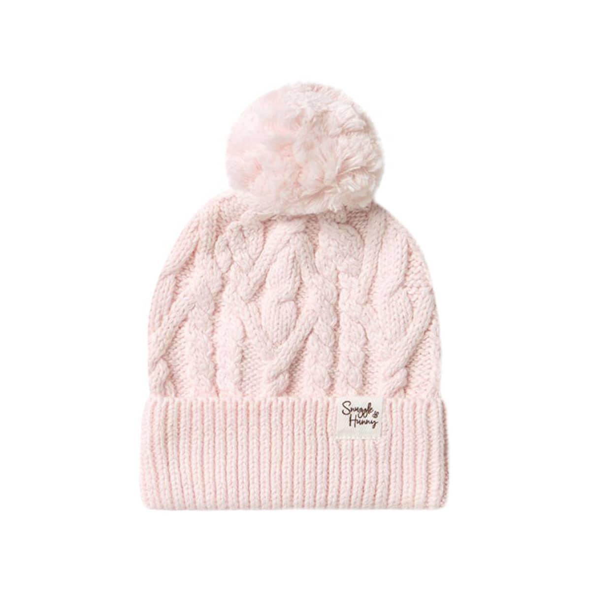 Snuggle Hunny Knit Beanie - Blush Pink