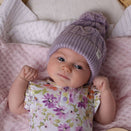Snuggle Hunny Knit Beanie - Lavender