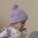 Snuggle Hunny Knit Beanie - Lavender