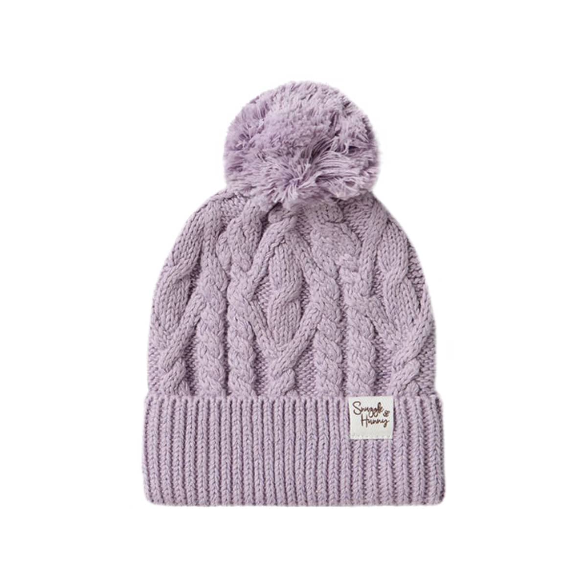 Snuggle Hunny Knit Beanie - Lavender