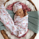 Snuggle Hunny Muslin Wrap - Alice's Tea Party