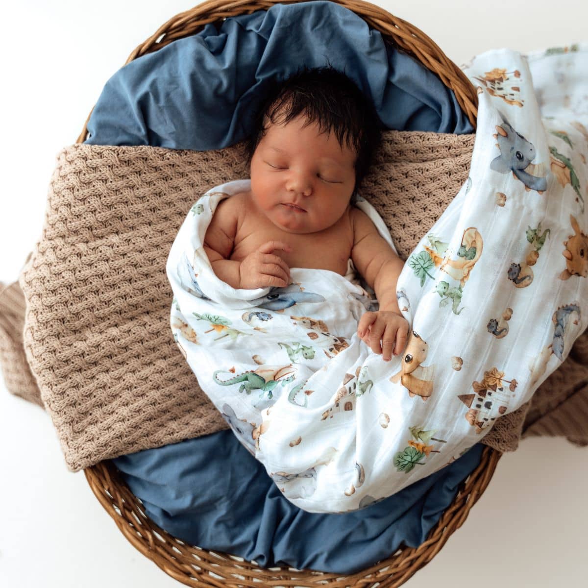 Snuggle Hunny Muslin Wrap - Dragon