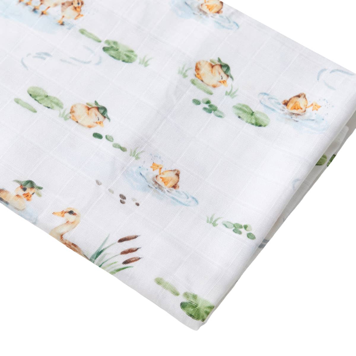 Snuggle Hunny Organic Muslin Wrap - Duck Pond