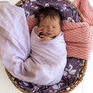 Snuggle Hunny Muslin Wrap - Lavender