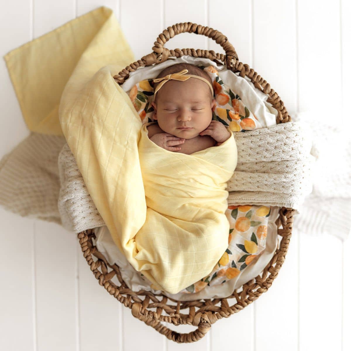 Snuggle Hunny Muslin Wrap - Sunlight