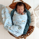 Snuggle Hunny Muslin Wrap - Taking Flight