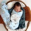 Snuggle Hunny Muslin Wrap - Taking Flight