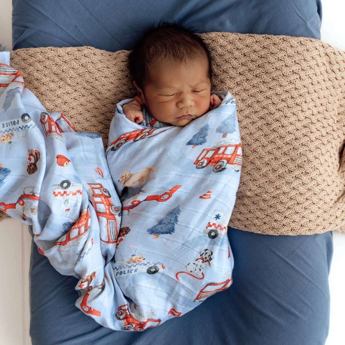 Snuggle Hunny Muslin Wrap - To the Rescue