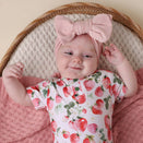 Snuggle Hunny Oversized Bow - Baby Pink