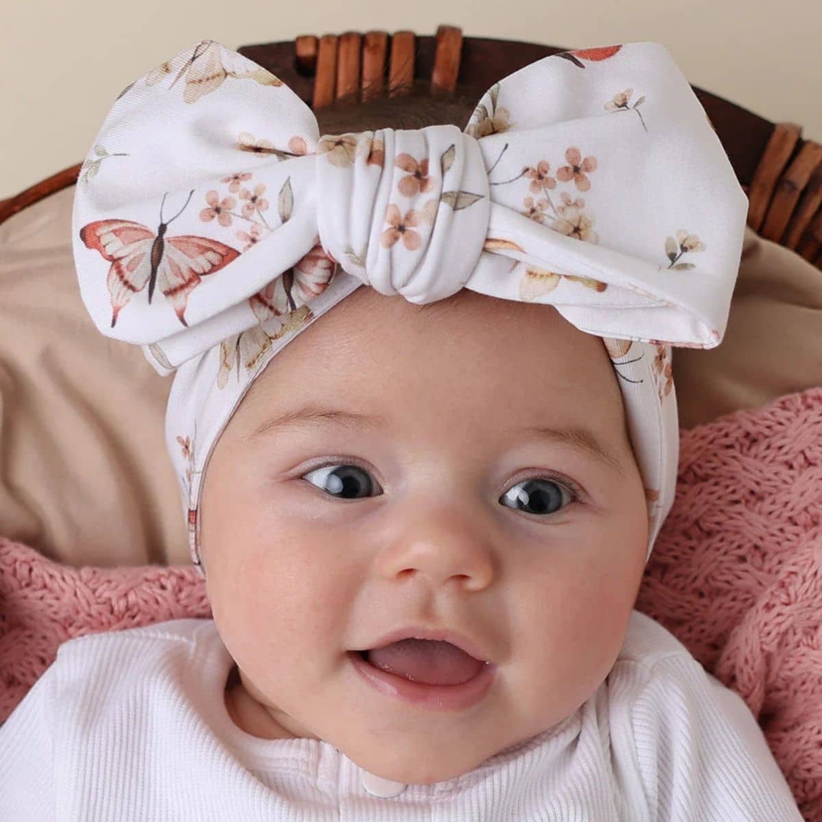 Snuggle Hunny Oversized Bow - Butterfly