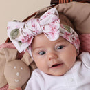 Snuggle Hunny Oversized Bow - Cherry Blossom