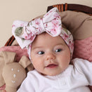 Snuggle Hunny Oversized Bow - Cherry Blossom