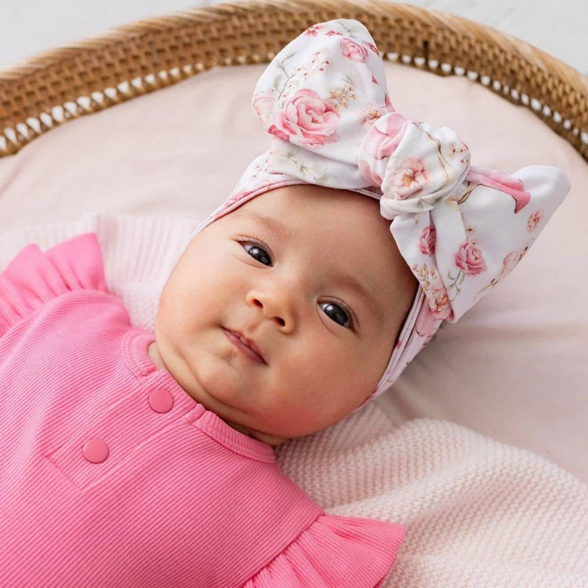 Snuggle Hunny Oversized Bow - Flamingos