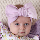 Snuggle Hunny Oversized Bow - Lilac
