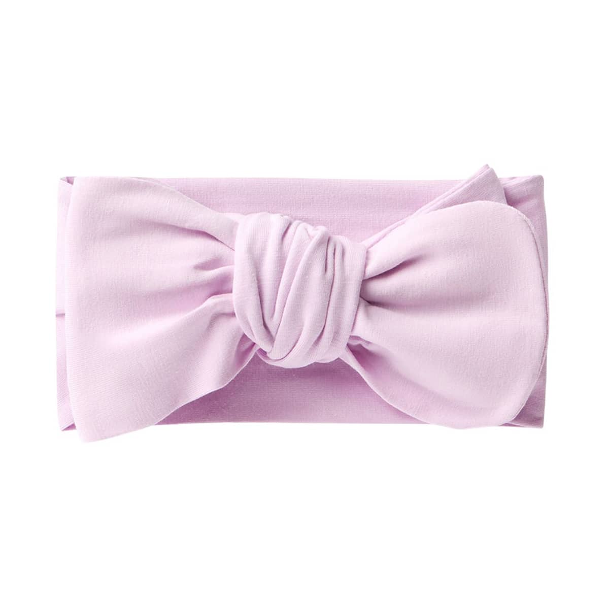 Snuggle Hunny Oversized Bow - Lilac