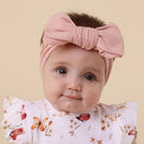Snuggle Hunny Oversized Bow - Lullaby Pink