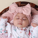 Snuggle Hunny Oversized Bow - Lullaby Pink