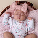 Snuggle Hunny Oversized Bow - Lullaby Pink