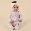 Snuggle Hunny Oversized Bow - Milk