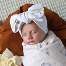 Snuggle Hunny Oversized Bow - Up & Away