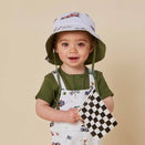 Snuggle Hunny Reversible Cotton Bucket Hat - Little Racers