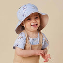 Snuggle Hunny Reversible Cotton Bucket Hat - Taking Flight