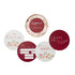 Snuggle Hunny Reversible Milestone Cards - Birds & Blooms and Raspberry