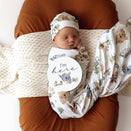 Snuggle Hunny Reversible Milestone Cards - Dragon and Indigo