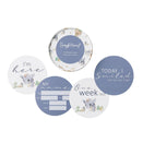 Snuggle Hunny Reversible Milestone Cards - Dragon and Indigo