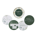 Snuggle Hunny Reversible Milestone Cards - Eden and Olive