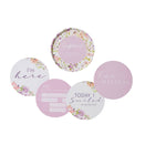Snuggle Hunny Reversible Milestone Cards - Isla and Lilac