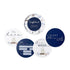 Snuggle Hunny Reversible Milestone Cards - Set Sail and Navy