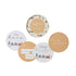 Snuggle Hunny Reversible Milestone Cards - Trains and Pebble