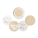 Snuggle Hunny Reversible Milestone Cards - Up & Away and Pebble