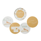 Snuggle Hunny Reversible Milestone Cards - Woodland Tales and Pebble