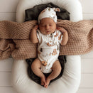 Snuggle Hunny Short Sleeve Bodysuit - Bears