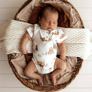 Snuggle Hunny Short Sleeve Bodysuit - Bears