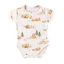 Snuggle Hunny Short Sleeve Bodysuit - Bears