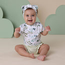 Snuggle Hunny Short Sleeve Bodysuit - Eden