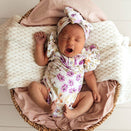 Snuggle Hunny Short Sleeve Bodysuit - Isla