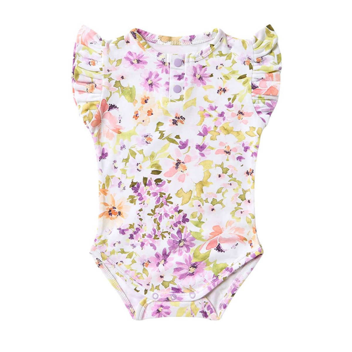 Snuggle Hunny Short Sleeve Bodysuit - Isla